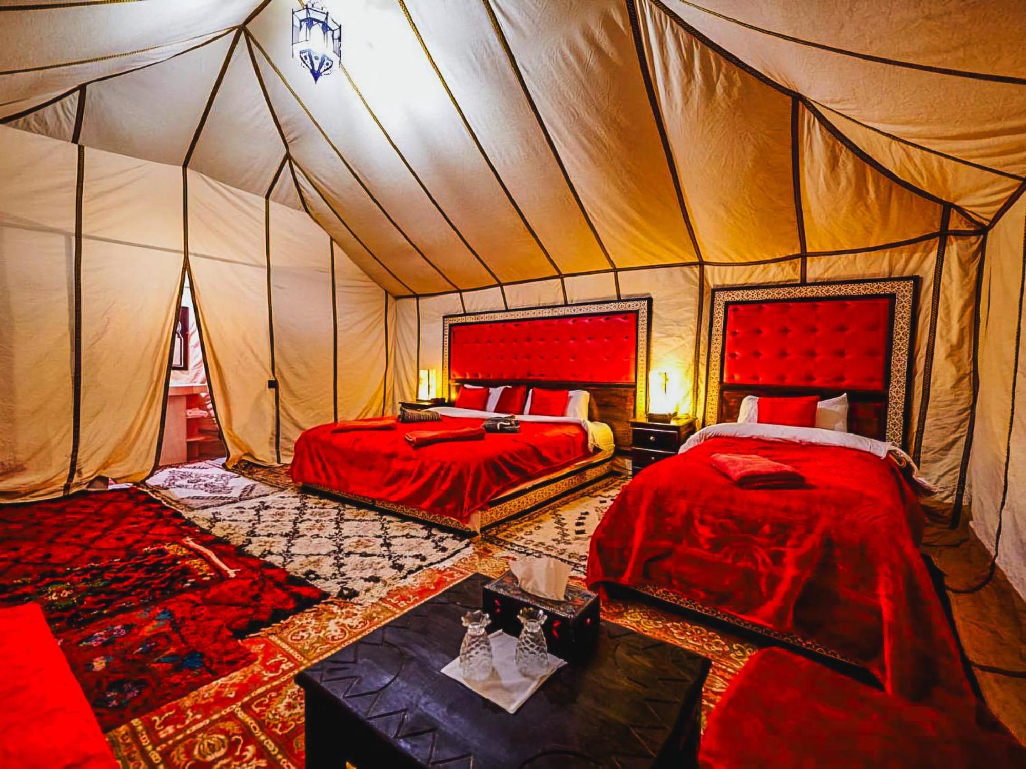 ホテル Sahara Deluxe Camp メルズーガ エクステリア 写真