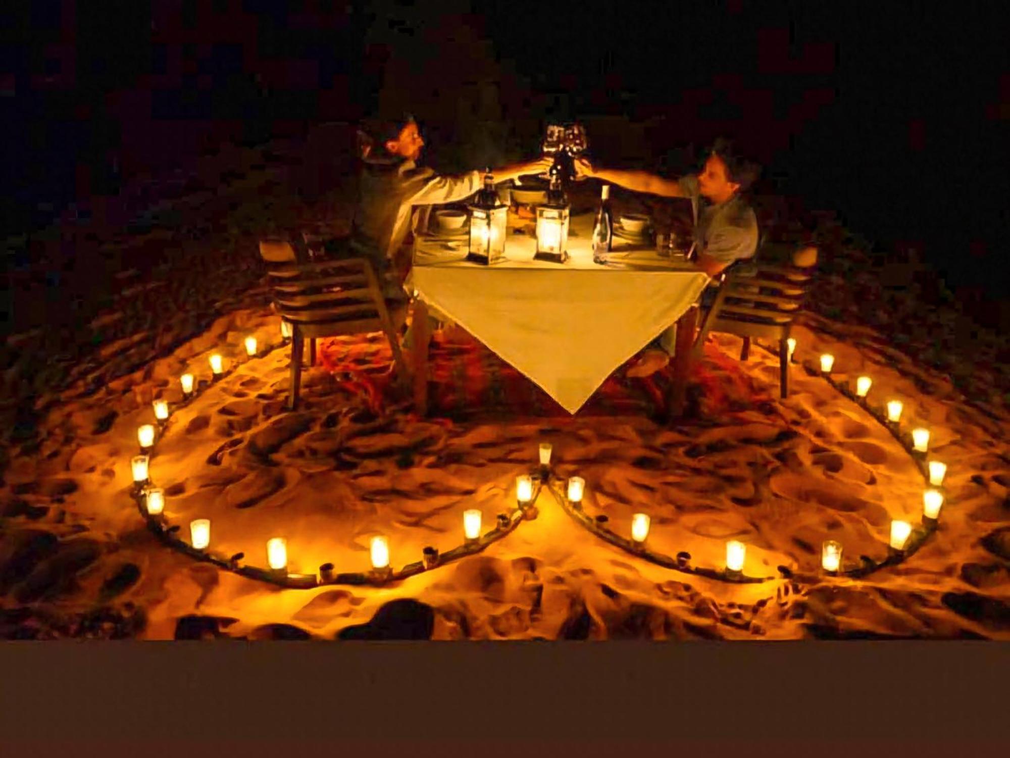 ホテル Sahara Deluxe Camp メルズーガ エクステリア 写真